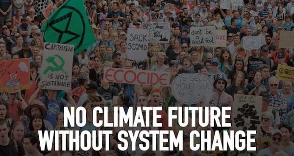 | No climate future without system change | MR Online