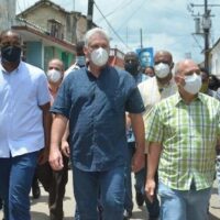 | President Miguel Díaz Canel in San Antonio de los Baños | MR Online