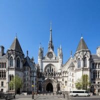 The High Court at the Royal Courts of Justice.