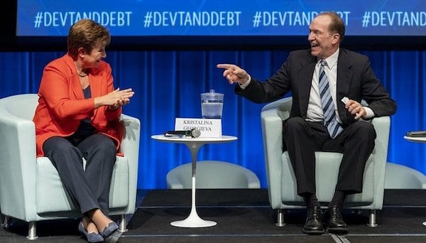 | MD Kristalina Georgieva conversation with World Banks David Malpass | MR Online