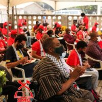 Congress of the Ghana Socialist Forum, which approved the transformation of the Forum into the Ghana Socialist Movement. Photo: Facebook of the SMG