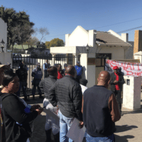 Protest at the High Commission, June 30, 2022