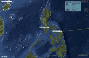 | Satellite image of USS Benfold entering South China Sea on June 25 through Verde Island passage Source twittercom | MR Online