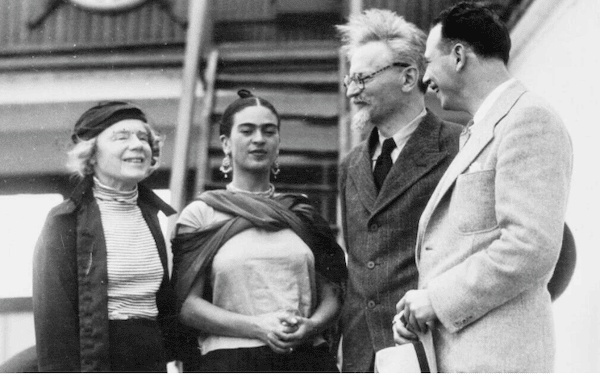 | Leon Trotsky Natalya Sedova Frida Kahlo and Max Schachtman Mexico 1937 Photo by Bettmann via Getty Images Artsy | MR Online