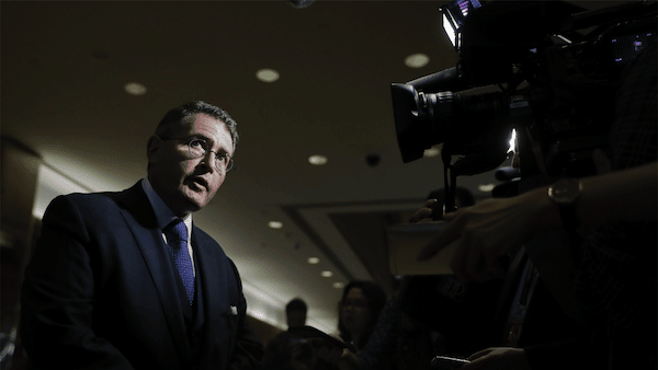 | Leonard Leo speaks to media at Trump Tower Nov 16 2016 AP PhotoCarolyn Kaster | MR Online