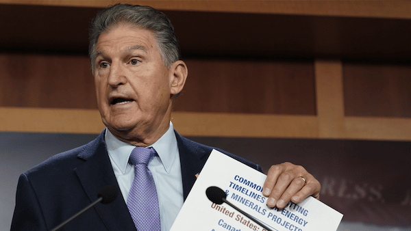 | Sen Joe Manchin speaks during a news conference on Sept 20 2022 AP PhotoMariam Zuhaib | MR Online