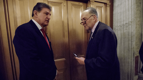 | Sen Joe Manchin and Senate Minority Leader Charles Schumer AP PhotoJ Scott Applewhite | MR Online