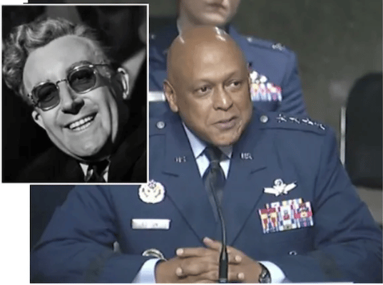 | Anthony J Cotton Source airandspaceforcescom left Peter Sellers as Dr Strangelove Source commonedgeorg Collage courtesy of Steve Brown | MR Online