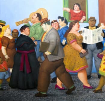 | Fernando Botero Colombia La Calle The Street 2013 | MR Online