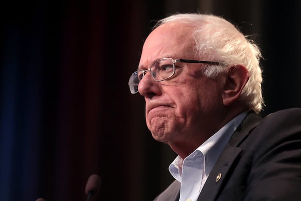 | US Senator Bernie Sanders speaking with attendees at the 2019 Iowa Federation of Labor Convention hosted by the AFL CIO at the Prairie Meadows Hotel in Altoona Iowa Photo Gage Skidmore Flickr | MR Online