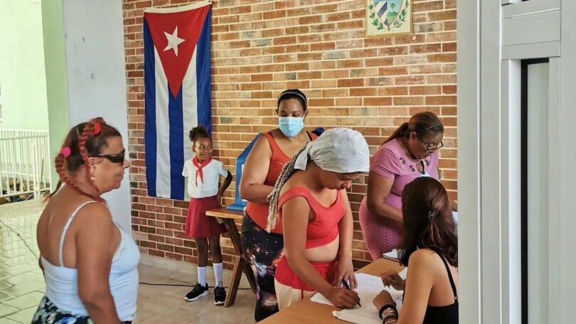 | Cubans voting in municipal elections in La Habana on November 27 2022 | MR Online