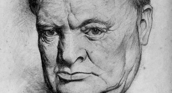 | Winston Churchill Illustration by Lyn Ott 1942 Image from Wikimedia Commons | MR Online