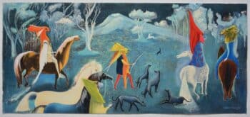 | Leonora Carrington Mexico Figuras fantásticas a caballo Fantastical Figures on Horseback 2011 | MR Online