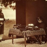 Queen Victoria and her Indian servant Abdul Karim, 1893.