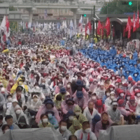 Protesters in Seoul demand dissolution of ROK-U.S. alliance and withdrawal of U.S. troops