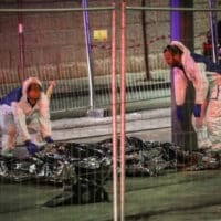 ISRAELI MEDICS COVER THE VICTIMS OF A SHOOTING ATTACK IN THE ISRAELI SETTLEMENT OF NEVE YAAKOV IN OCCUPIED EAST JERUSALEM, JANUARY 27 2023. (PHOTO: OREN ZIV/DPA VIA ZUMA PRESS/APA IMAGES)