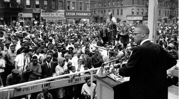 | Malcolm X Speaks in Harlem in June 1963 Photo AP | MR Online