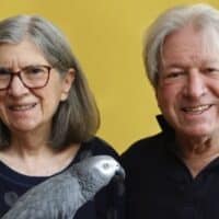 | Michael and Debby Smith with their pet parrot Charlie ParkerBrian Geltner | MR Online