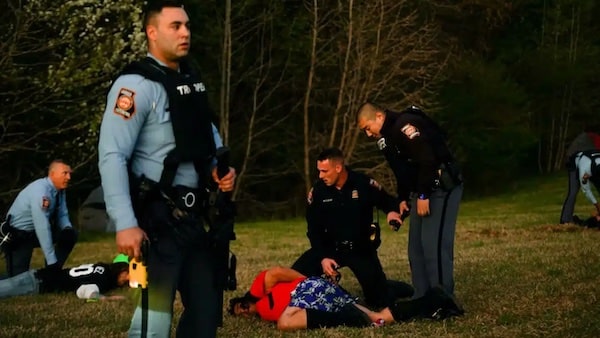 | Atlanta police arrest protesters in Welaunee Forest on the night of March 5 Photo Humanizing Through Story | MR Online