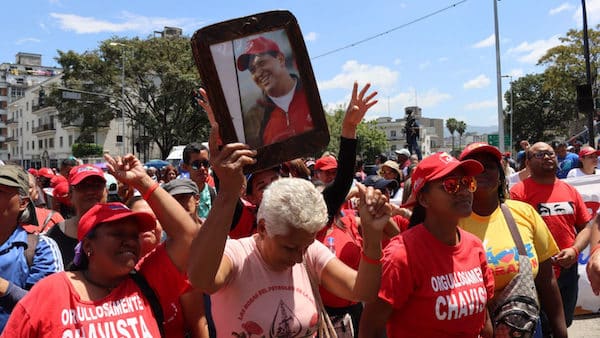 | thousands of Venezuelans took to the streets of Caracas | MR Online