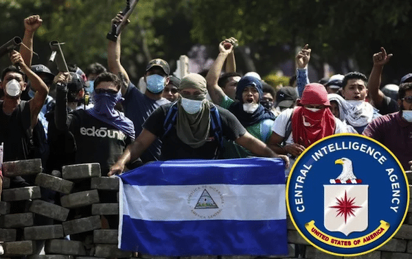 | Masked protesters backed by the CIA who were part of 2018 coup plot against Nicaraguan President Daniel Ortega Source idcommunismcom | MR Online