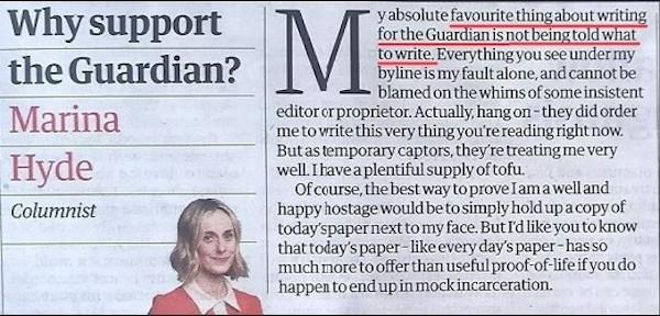 | Guardian eading columnist Marina Hyde | MR Online