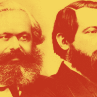 | Photo Modified from a public domain image that mixes a photo of Karl Marx with a photo of Friedrich Karl Wunder and of Friedrich Engels by George Lester | MR Online