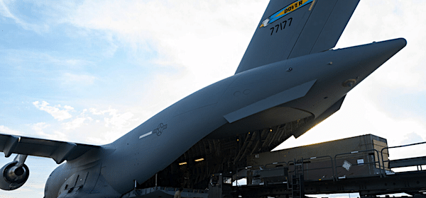 | Weapons cargo bound for Ukraine is loaded onto a C 17 Globemaster III during a security assistance mission at Dover Air Force Base Delaware Aug 19 2022 The Department of Defense is providing Ukraine with critical capabilities to defend against Russian aggression under the Ukraine Security Assistance Initiative US Air Force photo by Senior Airman Cydney Lee | MR Online