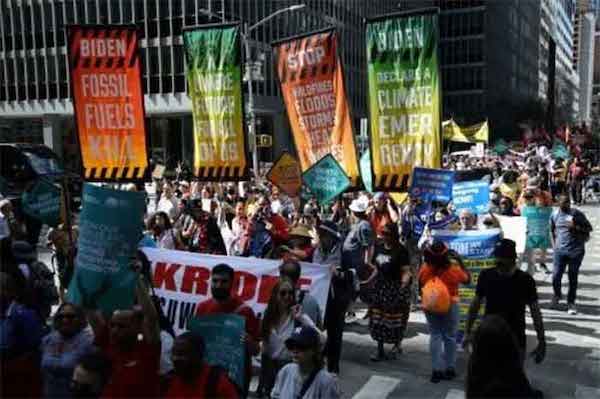 | 75000 marched in New York City on September 17 | MR Online