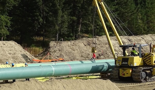 | Construction work on Trans Mountain Pipeline Photo Adam Jones Flickr CC BY 20 | MR Online