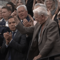 Canada’s parliament applauds Yaroslav Hunka, a former member of the Waffen-SS. Canada’s Chief of Defence Staff General Wayne Eyre is on the far left.