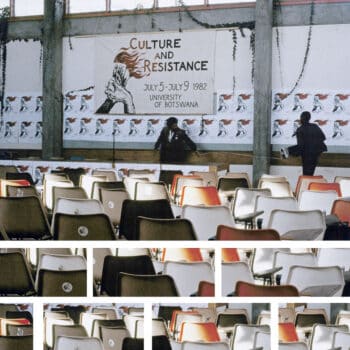 | Organisers prepare for the first session of the Culture and Resistance Symposium and Festival of the Arts in Gaborone Botswana 1982 Credit Anna Erlandsson via Freedom Park | MR Online