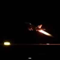 | An RAF Typhoon takes off from Akrotiri on Cyprus to bomb Yemen Photo MOD | MR Online