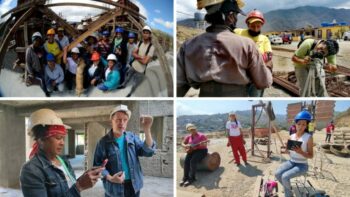 | In Antímano Caracas a group of women are self building their homes The Popular Cinema and Theater School works with them to promote grassroots communication cine escuela | MR Online