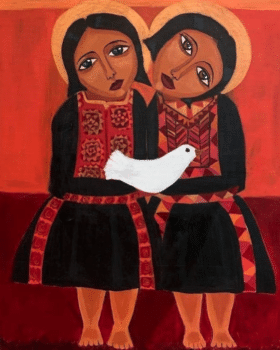 | Malak Mattar Palestine Two Gazan Girls Dreaming of Peace 2020 | MR Online