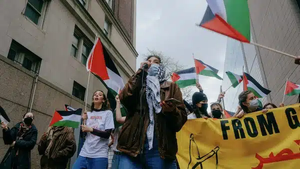 | Columbia student encampment for Gaza Photo Wyatt Souers | MR Online