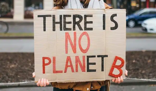 | There is no Planet B placard Photo Ivan Radic CC BY 20 | MR Online