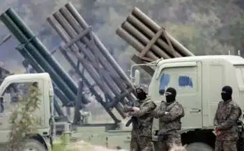 | Hezbollah carrying out a training exercise in Aaramta Jezzine southern Lebanon May 2023 Photo courtesy Tasnim News AgencyWikimedia Commons | MR Online