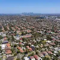 Melbourne city skyline seen from Preston in the northern suburbs PHOTO: Adobe Stock