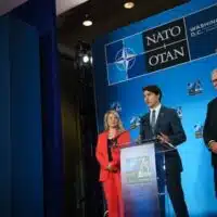 | At NATOs 75th Anniversary Summit in Washington DC Prime Minister Justin Trudeau pledged to increase Canadas military spending to hit NATOs defence spending target by 2032 Photo courtesy Justin TrudeauX | MR Online