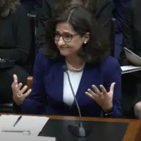 COLUMBIA UNIVERSITY PRESIDENT MINOUCHE SHAFIK TESTIFIES BEFORE THE HOUSE EDUCATION AND WORKFORCE COMMITTEE. APRIL 17, 2024 (REP. STEFANIK’S YOUTUBE ACCOUNT)