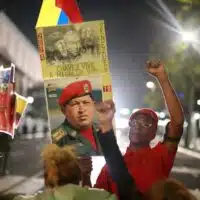 Celebrating Maduro's victory. (Rome Arrieche)