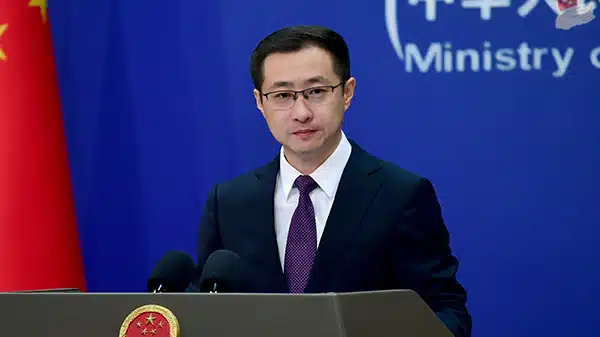 | Foreign Ministry Spokesperson Lin Jian Photo via PRC Ministry of Foreign Affairs | MR Online