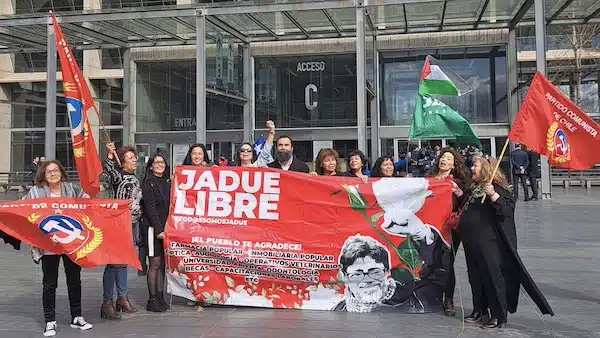 | Protest calling for the release of Daniel Jadue Photo Jadue Libre campaign | MR Online