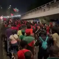 Martinique protest. (Photo: AP)