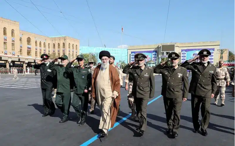 | The Iranian Supreme Leader Ayatollah Ali Khamenei with Iranian military and IRGC leadership | MR Online