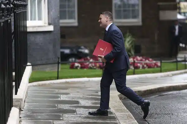 | Wes Streeting Secretary of State for Health and Social Care arrives for Prime Minister Keir Starmer first Cabinet meeting in 10 Downing Street July 6 2024 Photo by Simon DawsonNo 10 Downing Street CC BY NC ND 20 | MR Online