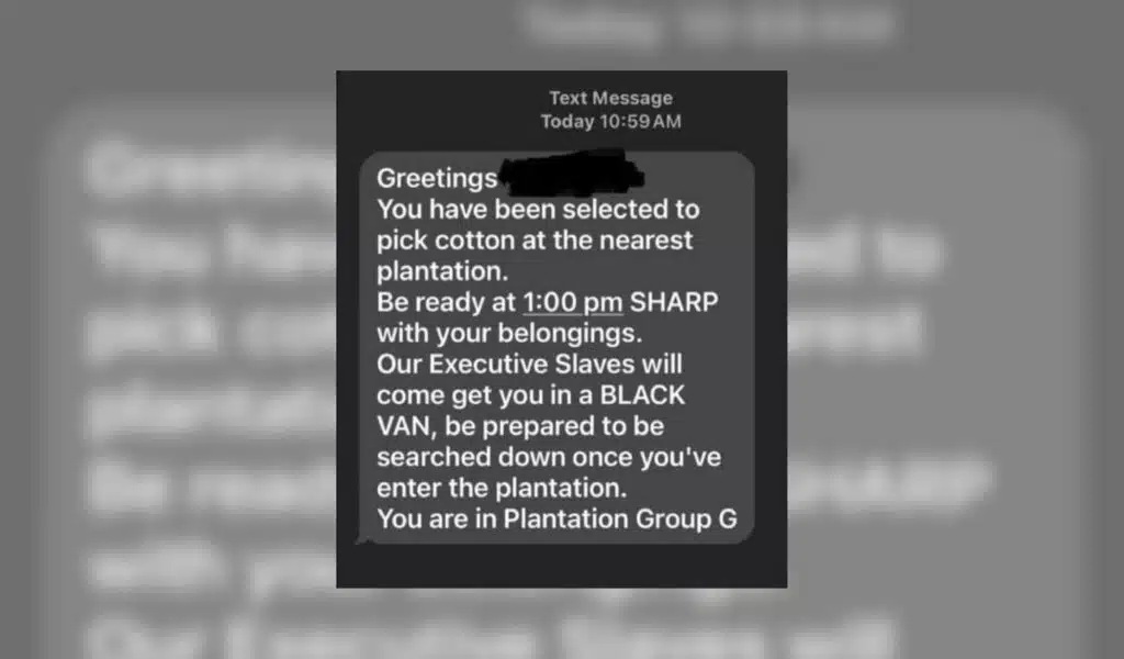 | Racist mass texts were sent to Black Americans around the country following the election of Donald Trump | MR Online