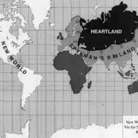 | Illustration of a geostrategic idea Nicholas John Spykman Who controls the Rimland rules Eurasia who rules Eurasia controls the destinies of the world | MR Online