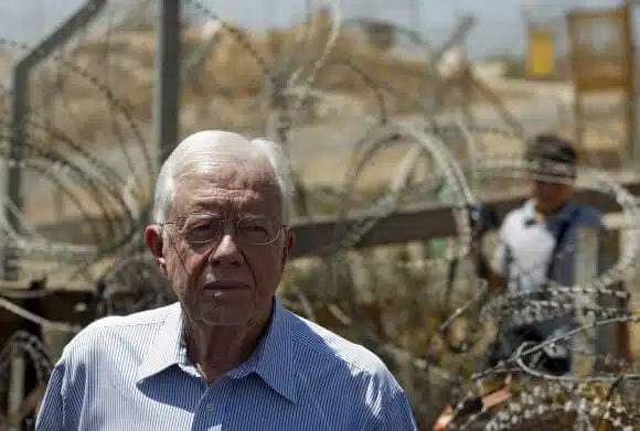 | JIMMY CARTER IN THE WEST BANK PHOTO REUTERS | MR Online